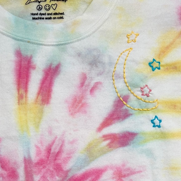 Grateful Threads Embroidered Tie Dye Sweatshirt XL - Picture 3 of 6